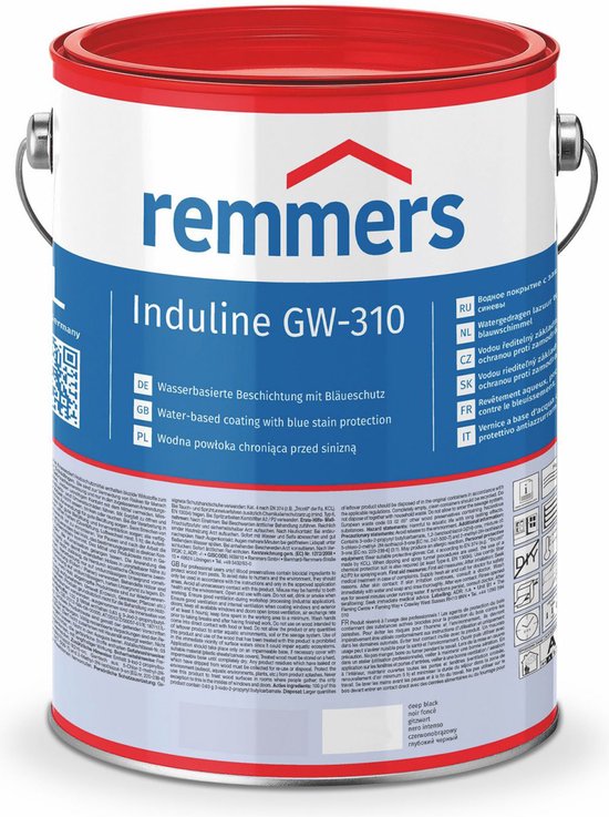 Remmers Induline GW-310 Diepzwart VP30310 5 liter
