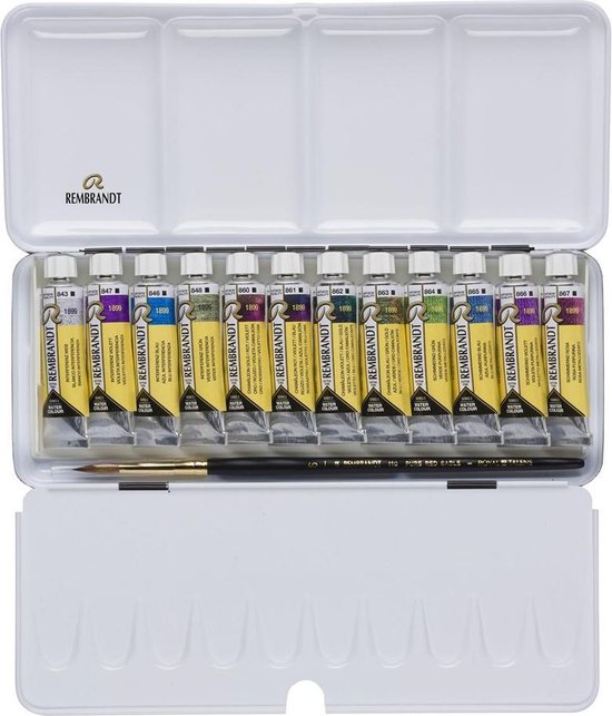 Aquarelverf - Specialty Colours - Rembrandt - 12 tubes