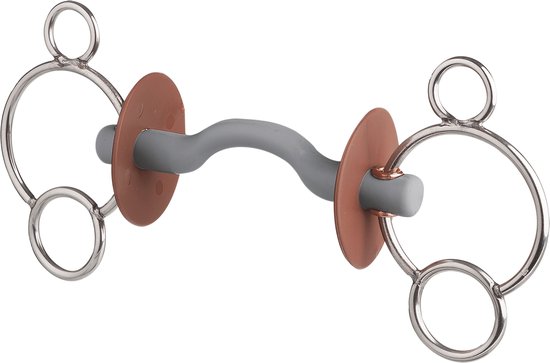 Beris 3-ringenbit Stang/tongvrijheid 14cm Hard