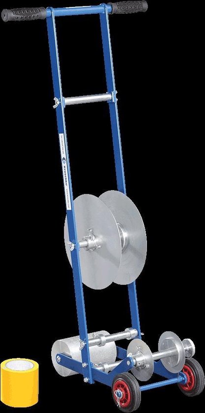 Tape Master lijnentrekker voor vloermarkeringstape Gele markeringstape 75 mm