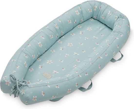 Cam Cam Copenhagen -  Babynest - Babynesten - Windflower Blue