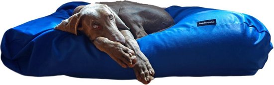 Dog's Companion - Hondenkussen / Hondenbed Kobalt vuilafstotende coating - M - 90x70cm