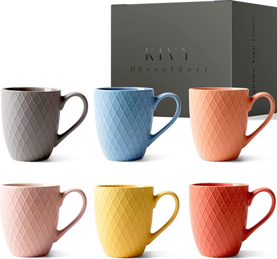 Luxe mokken set – koffie mokken set – beker – coffee mug set – duurzaam