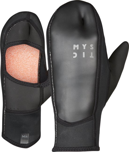 Mystic Ease Glove 2mm Open Palm - Black - XXL