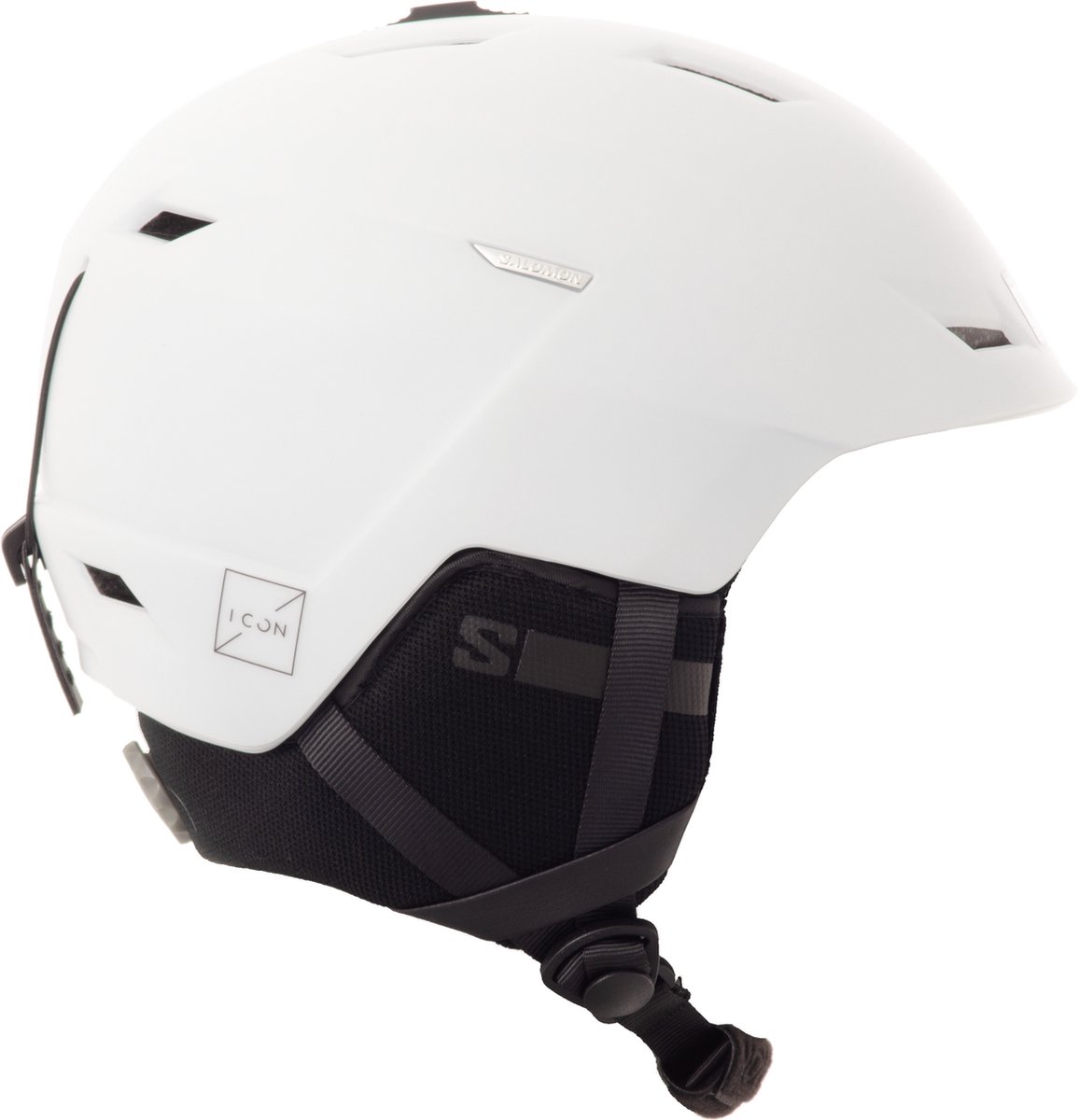 Salomon Icon Lt Skihelm Dames Wit Maat 56-59 Cm (m)