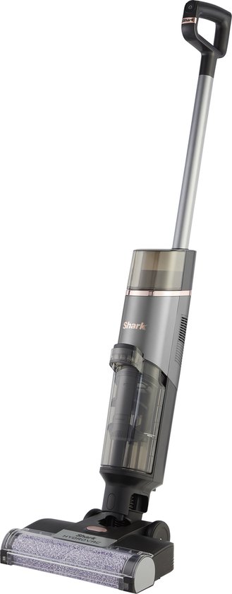 Shark HydroVac - Draadloze Vloerreiniger -Steelstofzuiger met Dweilfunctie - Wet & Dry Dweilapparaat - WD210EU
