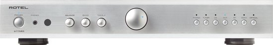 Rotel A11 MKII Zilver Stereo versterker