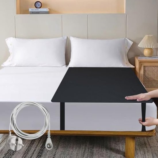 Kleyn - Aardingsmat - Aardingslaken - Earthing - Grounding Mat - Geschikt voor Bed - 68X180CM