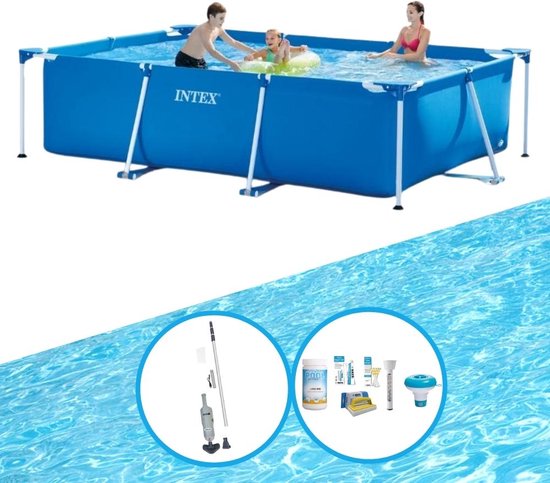 Intex Zwembad Rectangular Frame 300x200x75 cm - Zwembadset