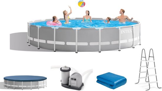 18FT X 48IN PRISM FRAME PREMIUM POOL SET