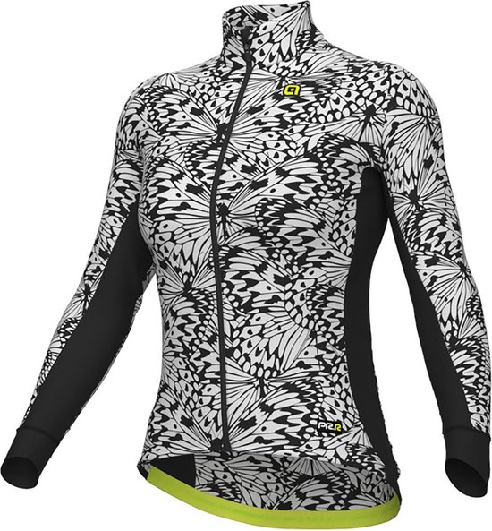 Ale Pr-r Papillon Lange Mouwen Fietsshirt Wit L Vrouw