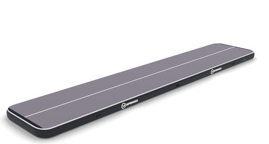 12SPRINGS Airtrack 1000 - W200 - 1000 x 200 cm - Pro - Zwart