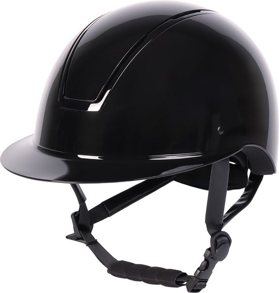 Harry's Horse Veiligheidshelm Royal Glossy Black-black - 52-54