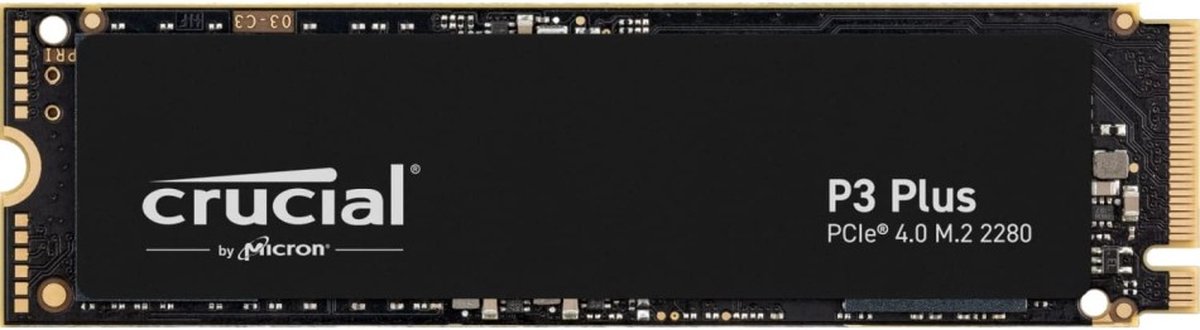 Crucial P3 Plus M.2 Gen 4 2TB SSD (Acronis-editie)