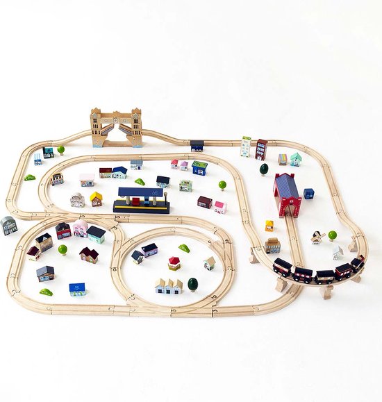 Le Toy Van LTV - London Train Set (120 pieces)