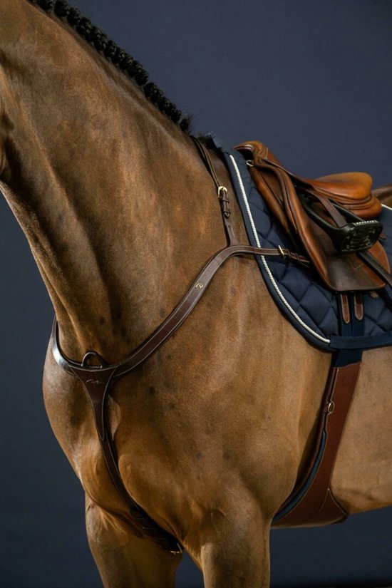 Dy on Long Bridge Breastplate - D Collection - Brown - Maat Full