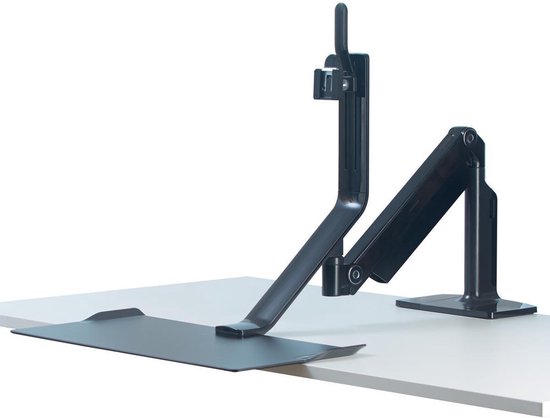 Zit-Sta werkplek Fellowes Easy Glide zwart