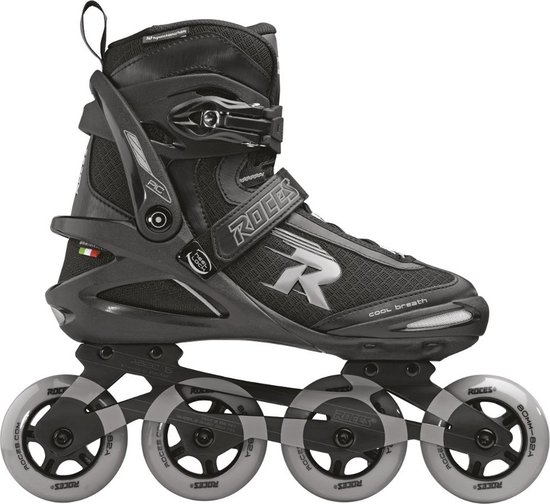 Roces Pic Tif 80 - Zwart/Grijs - 43