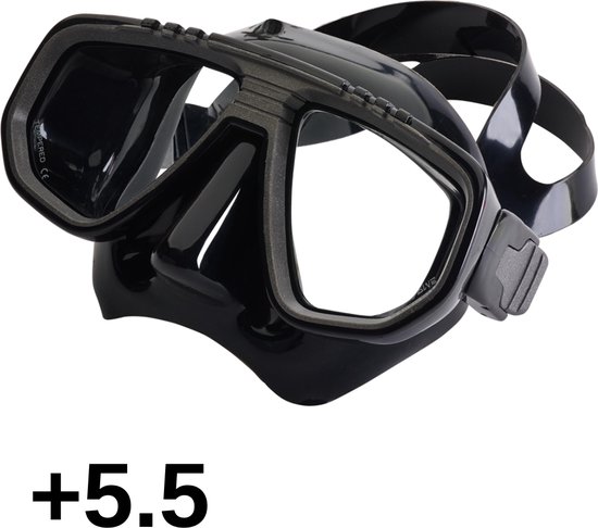 Duikbril op sterkte +5.5