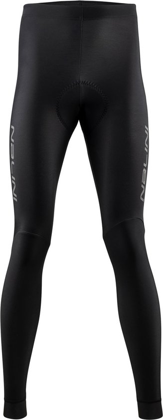 Nalini - Heren - Fietsbroek Lang Zonder Bretels - Winter Fietsbroek Met Zeem - Thermo Wielrenbroek - Zwart - IDEALE TIGHT (CMP) - L