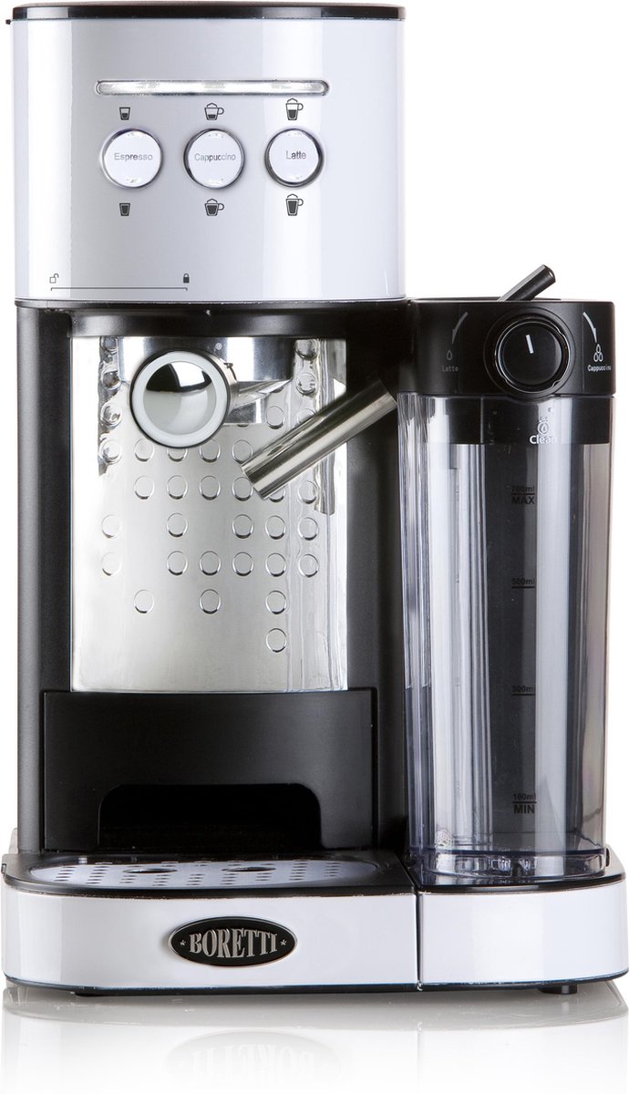 Boretti B402 - Espressomachine - Wit