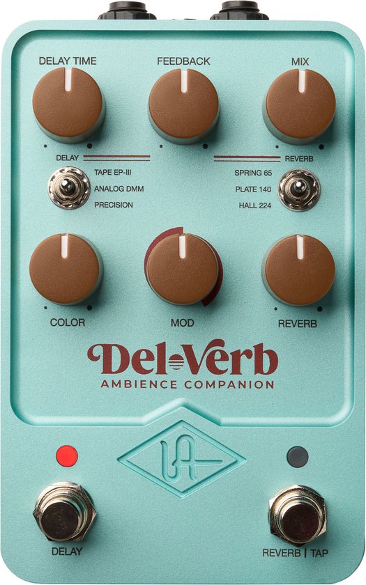 Universal Audio Del-Verb Ambience Companion - Effect-unit voor gitaren