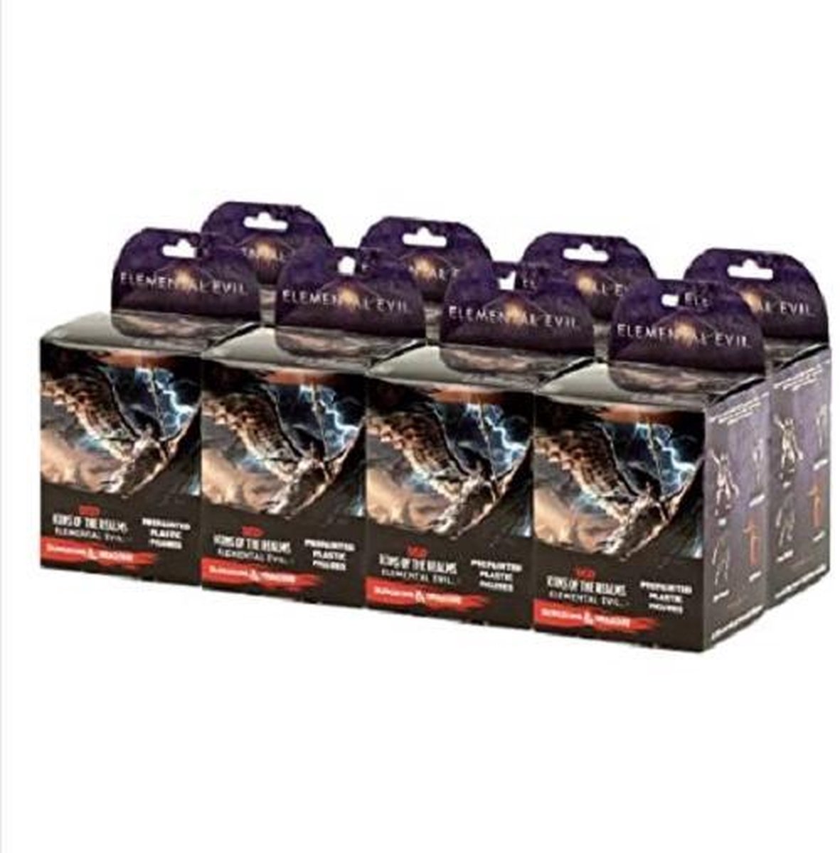 D&D Icons of the Realms Elemental Evil Miniatures Set 2 Booster Brick