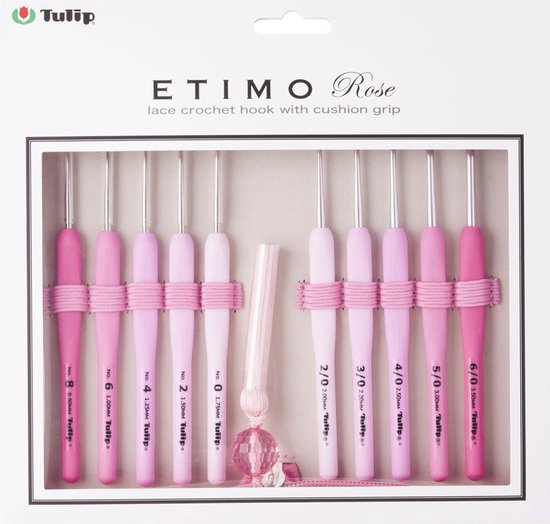 Tulip Etimo Rose lace haaknaalden set softgrip