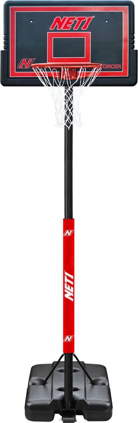 Net1 Enforcer professionele verplaatsbare basketbalstandaard met ring - voor volwassenen
