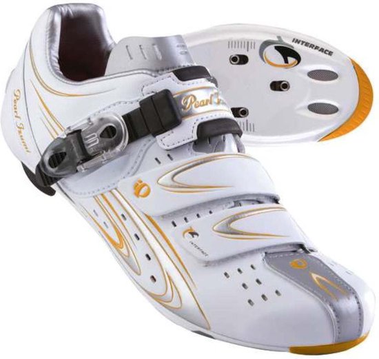 Wielerschoenen / Fietsschoenen PEARL IZUMI W Elite RD III White-Zilver, Dames, Maat 36 (LET OP: vallen ca. 1 maat kleiner dan normale schoenmaat)