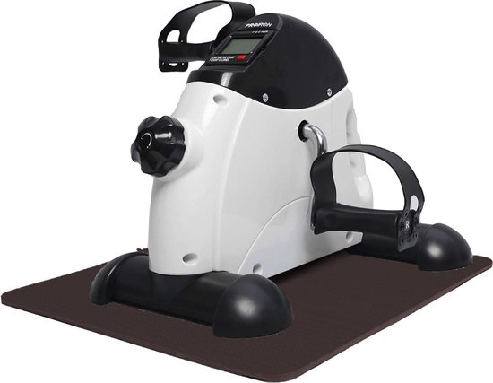 Mini Hometrainer - pedaaltrainer met digitaal display, mini hometrainer pedaal zitten, bureau fiets been arm voet, kleine apparatuur voor thuis, op kantoor, ouderen, revalidatie