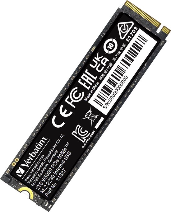 VI5000 PCIE4 NVME M.2 SSD 2TB