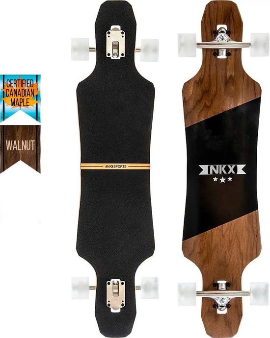 NKX Fearless longboard Walnut 39,5