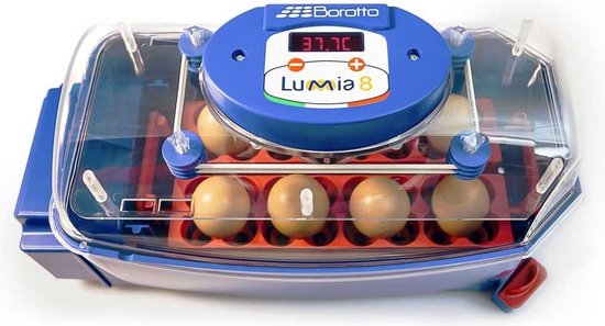 Broedmachine Borotto Lumia 8, automatisch keersysteem