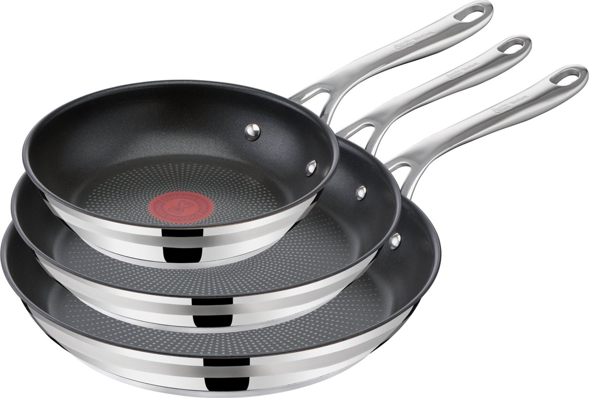 Tefal Jamie Oliver Cook Smart Koekenpannenset - 20 + 24 + 28 cm