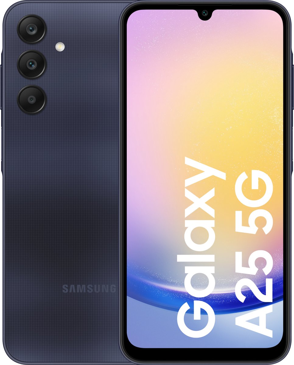 Samsung Galaxy A25 5G 128GB Blauwzwart | Smartphones, tablets en meer | Telefonie&Tablet - Smartphones | 8806095152578