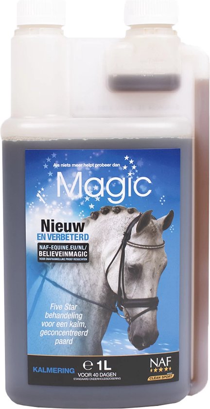 NAF - Magic - Voor Kalme en Geconcentreerde Paarden - 5 Liter