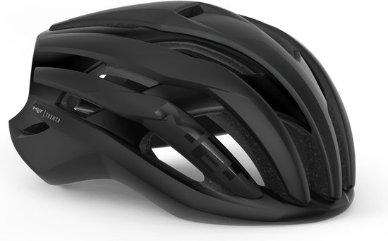 MET Trenta MIPS Fietshelm - Maat S - Black Matt Glossy