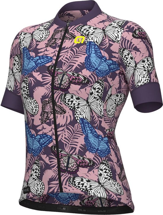 ALE DONNA SS JERSEY PR-E VANESSA - Roze - S - Valt klein