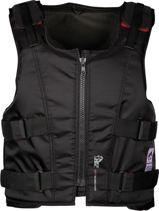 Harry's Horse Bodyprotector SlimFit senior L Zwart