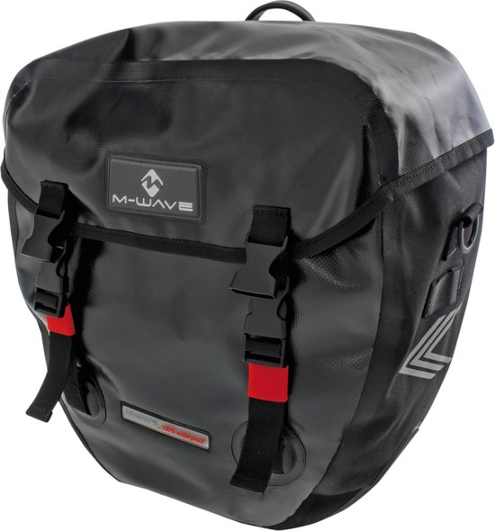 M Wave Alberta - Fietstas - 20 l - Zwart