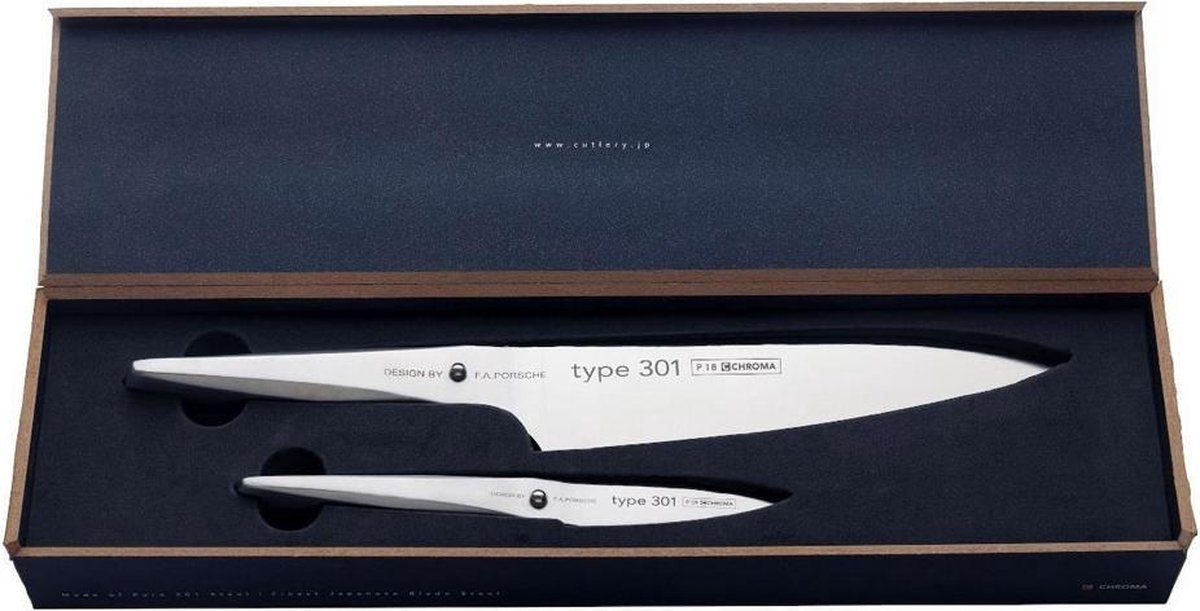 Chroma by Porsche Messenset P5+P02+P09 Type 301 | Keukenmessen | Keuken&Koken - Keukengerei | 4260089860513