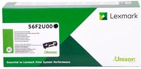 Toner Lexmark 56F2U00 Black