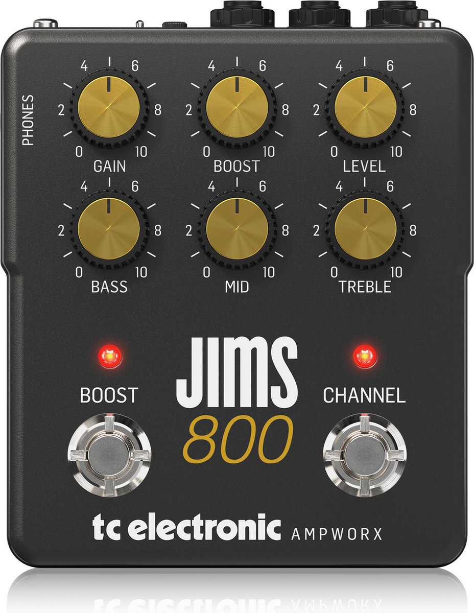TC Electronic Ampworx JIMS 800 Preamp - Elektrische gitaarvoorversterker