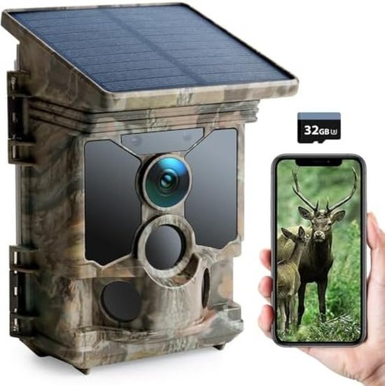 Wildcamera Met Nachtzicht En Wifi - Wildcamera Voor Buiten - Wildcamera Met Nachtzicht
