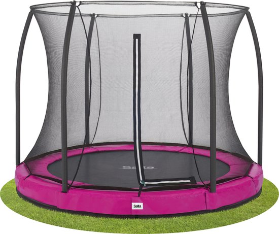 Salta Comfort Edition Ground - inground trampoline met veiligheidsnet - ø 213 cm - Roze
