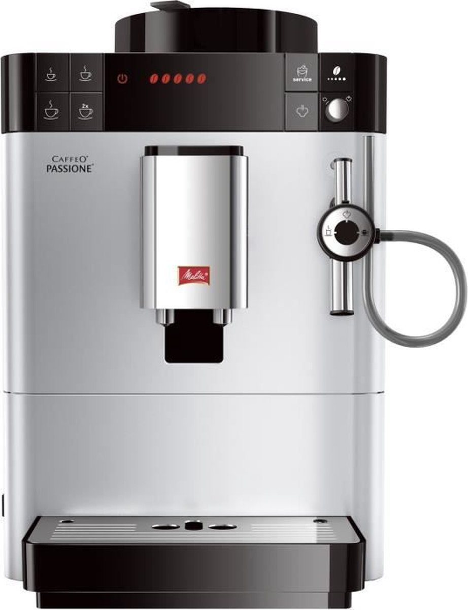Melitta Passione F53-0-101 - Zilver | Espressomachines | Keuken&Koken - Koffie&Ontbijt | 4006508210237