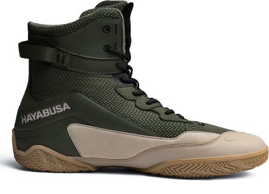 Hayabusa Talon Boksschoenen - Unisex - groen/bruin - maat 39
