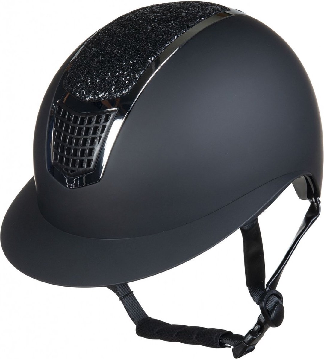 Veiligheidshelm cap Glamour Shield zwart maat 53-55 cm