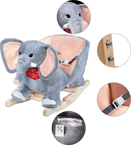 Schommeldier voor kindjes - Rocking animal for children - speelgoed schommeldier